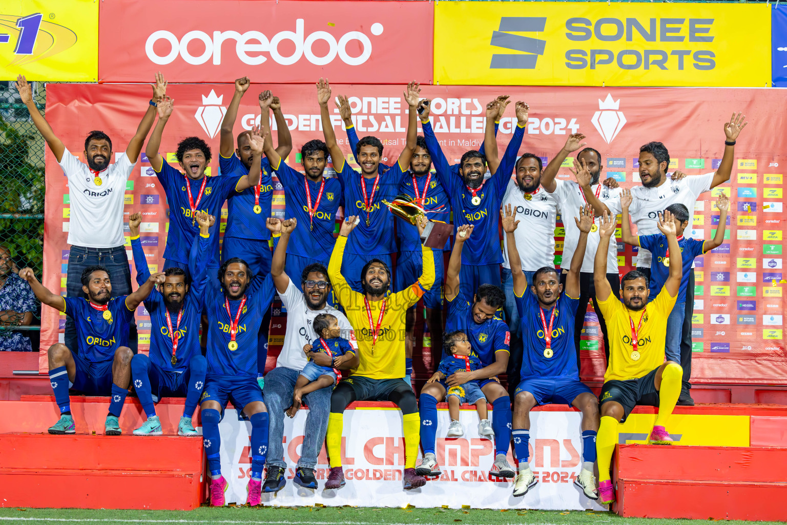 B Eydhafushi vs B Thulhaadhoo in Day 29 of Golden Futsal Challenge 2024 was held on Tuesday , 13th February 2024 in Hulhumale', Maldives Photos: Ismail Thoriq / images.mv