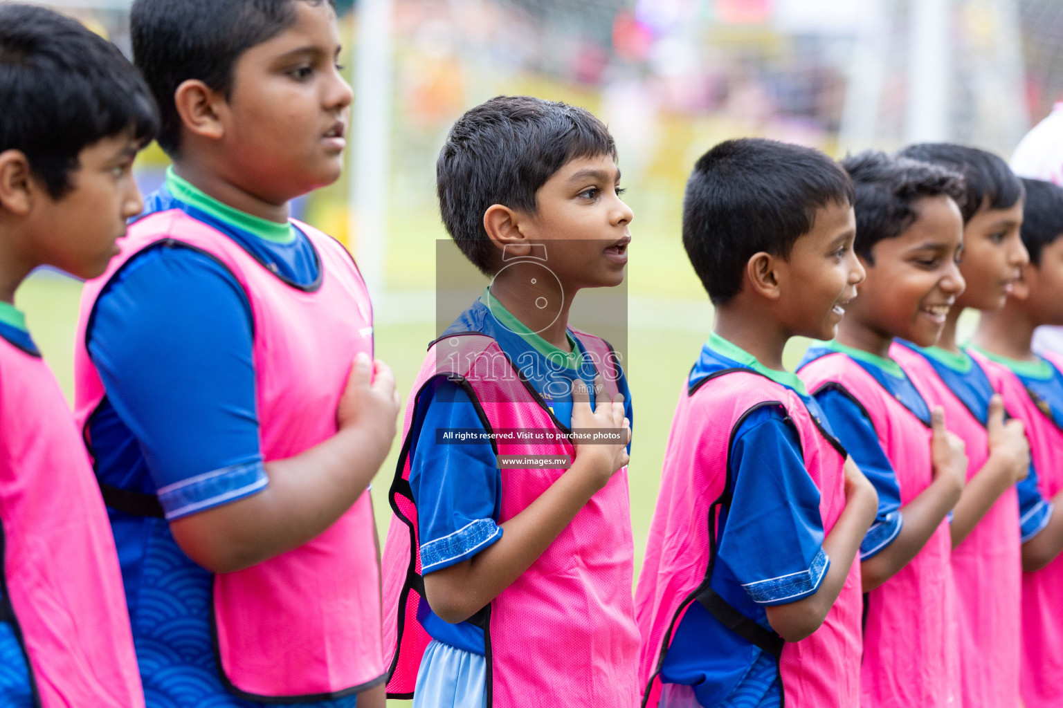 Day 1 of Nestle kids football fiesta, held in Henveyru Football Stadium, Male', Maldives on Wednesday, 11th October 2023 Photos: Nausham Waheed Images.mv