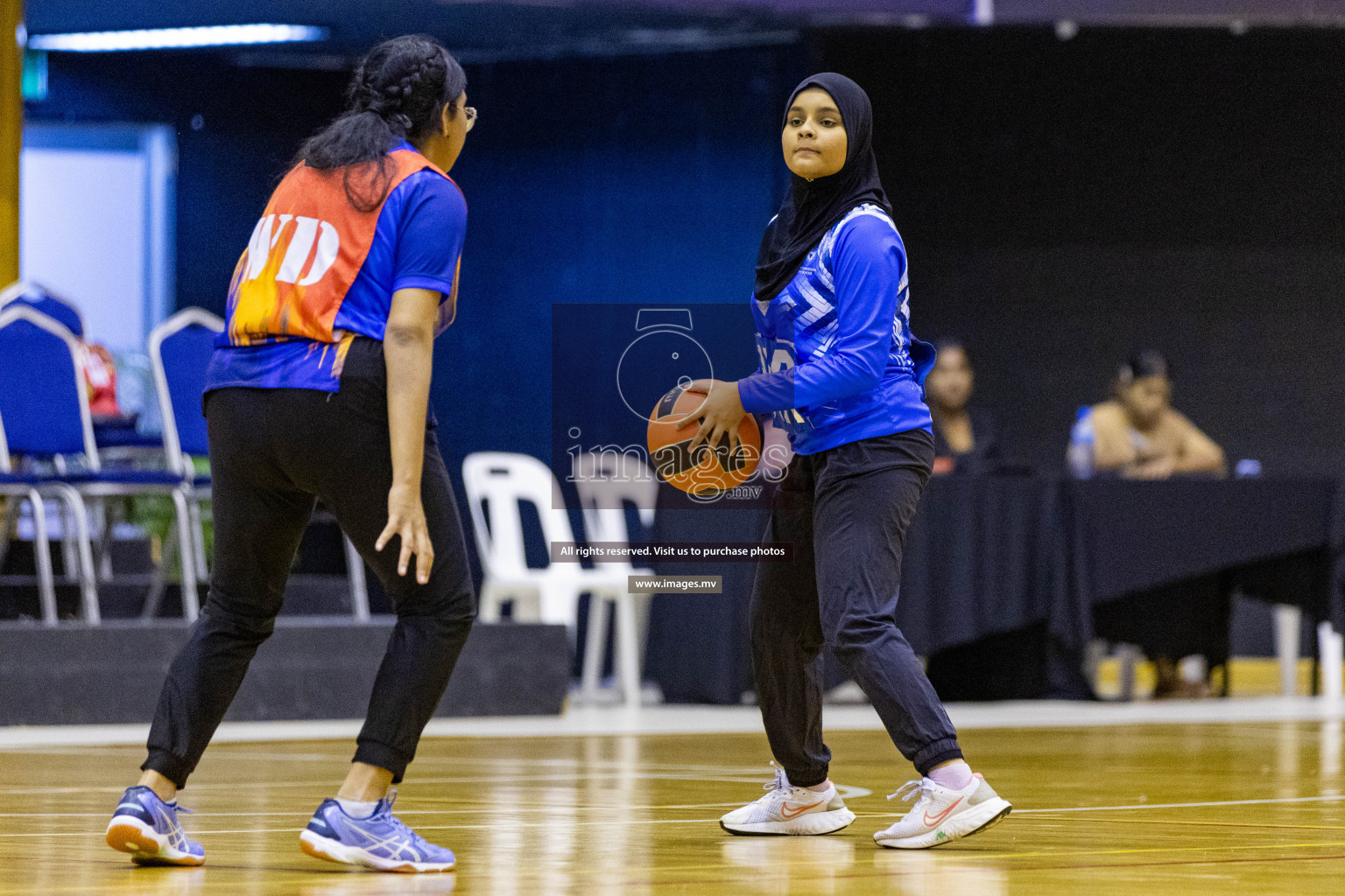 Day3 of 24th Interschool Netball Tournament 2023 was held in Social Center, Male', Maldives on 29th October 2023. Photos: Nausham Waheed, Mohamed Mahfooz Moosa / images.mv