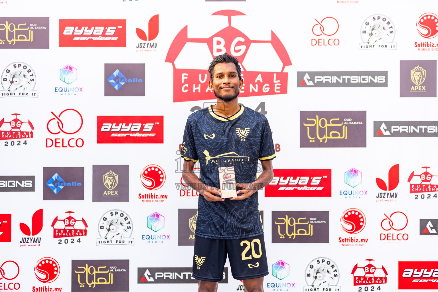 RDL vs Apocalipse SC in Day 15 of BG Futsal Challenge 2024 was held on Tuesday, 26th March 2024, in Male', Maldives Photos: Nausham Waheed / images.mv