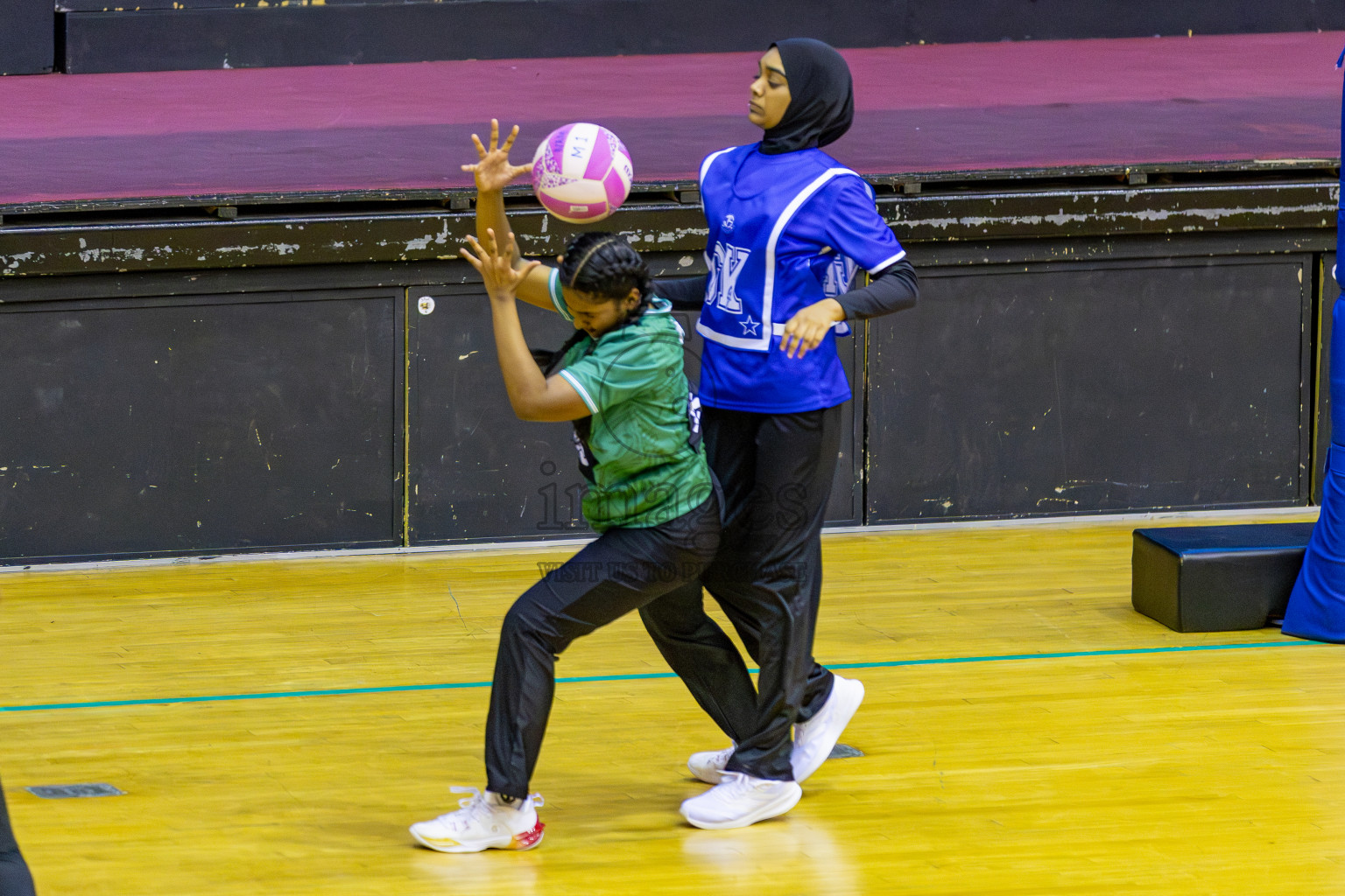 Day 9 of 26th Inter-School Netball Tournament 2025 was held in Social Center Indoor Hall on Sunday, 27th October 2025. Photos: Areef Adam / images.mv