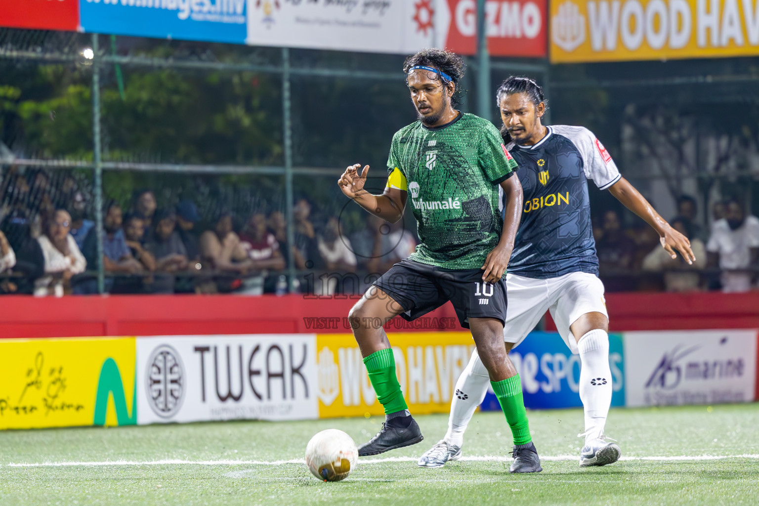 Hulhumale vs Villimale in Zone Round on Day 31 of Golden Futsal Challenge 2025 was held on Tuesday, 4th February 2025, in Hulhumale', Maldives.
Photos: Ismail Thoriq / images.mv