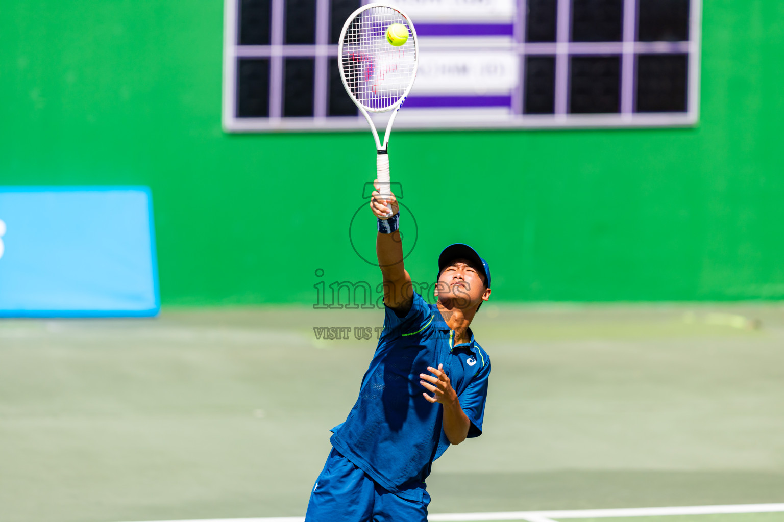 Day 1 of ATF Maldives Junior Open Tennis was held in Male' Tennis Court, Male', Maldives on Monday, 9th December 2024. Photos: Nausham Waheed / images.mv