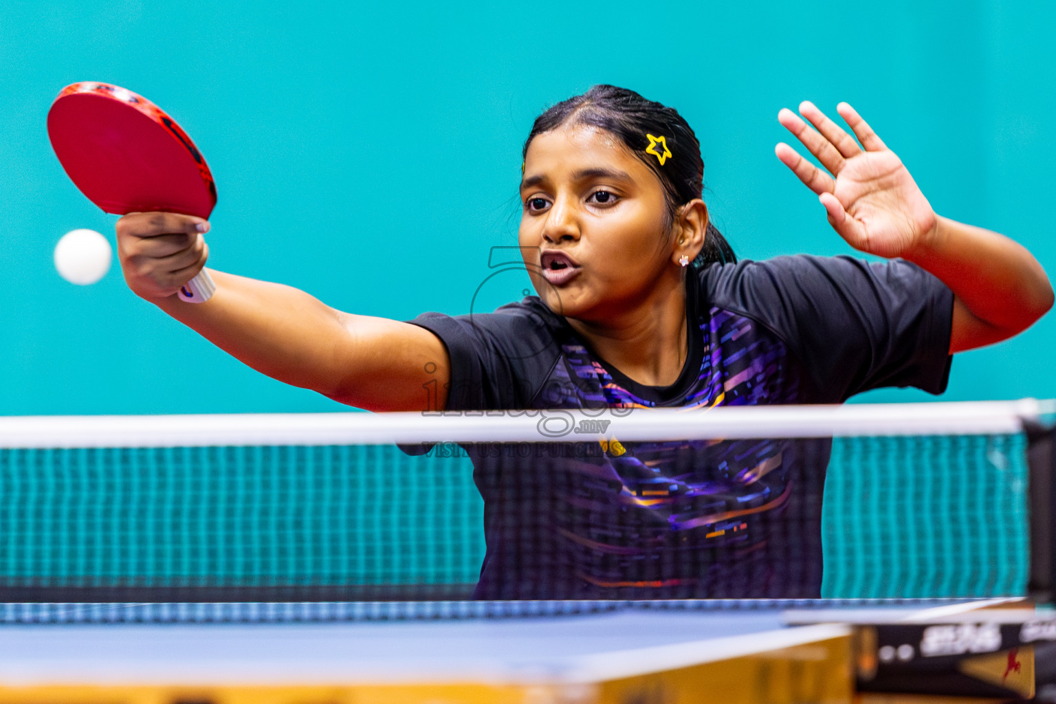 Finals of 30th Table Tennis Association Championship 2025 was held on Saturday, 20th September 2025 in Male' TT Hall, Male', Maldives. Photos: Nausham Waheed / images.mv