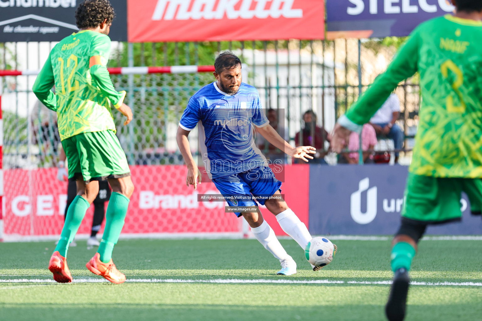 Team Allied vs Gas Club in Club Maldives Cup 2023 held in Hulhumale, Maldives, on Saturday, 22nd July 2023. Photos: Nausham Waheed / images.mv