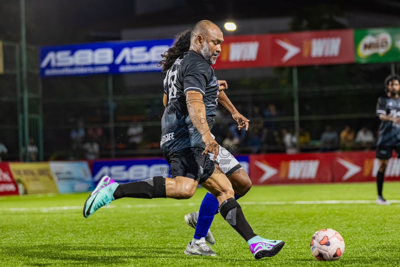 Khaarijee vs Club MCLP in Club Maldives Cup Classic 2025 held in Rehendi Futsal Ground, Hulhumale', Maldives on Monday, 15th September 2025. Photos: Areef / images.mv