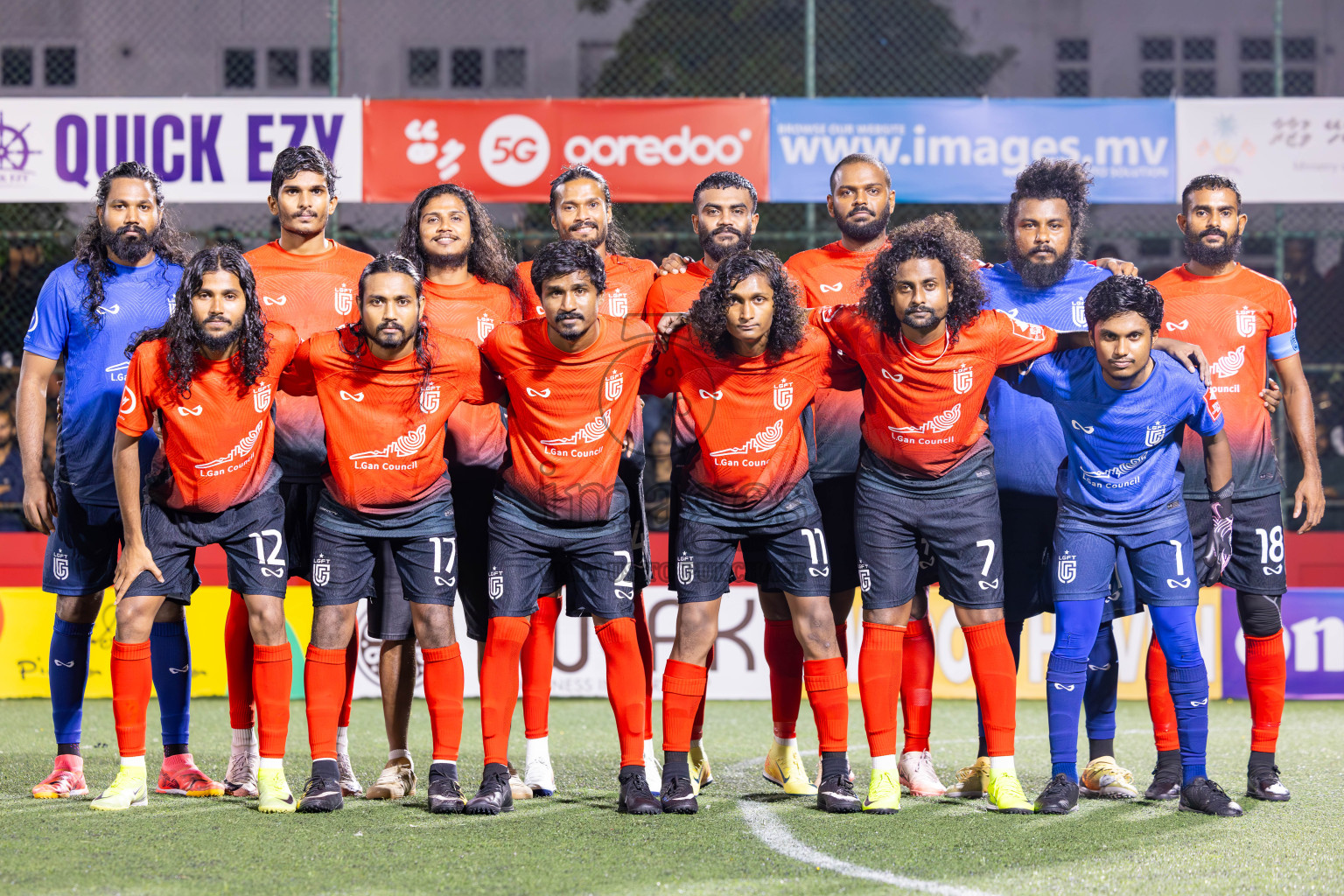 L Gan vs L Maabaidhoo in Day 14 of Golden Futsal Challenge 2025 was held on Saturday, 18th January 2025, in Hulhumale', Maldives. Photos: Ismail Thoriq / images.mv