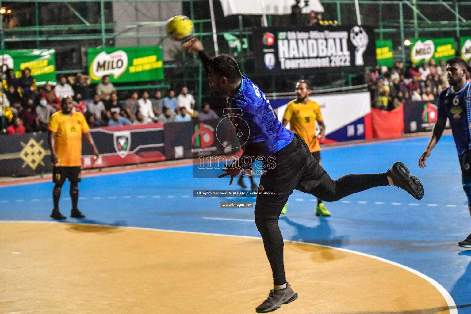 Day 17 of Milo 6th Inter Office Handball Tournament 2022 - Photos by Nausham Waheed