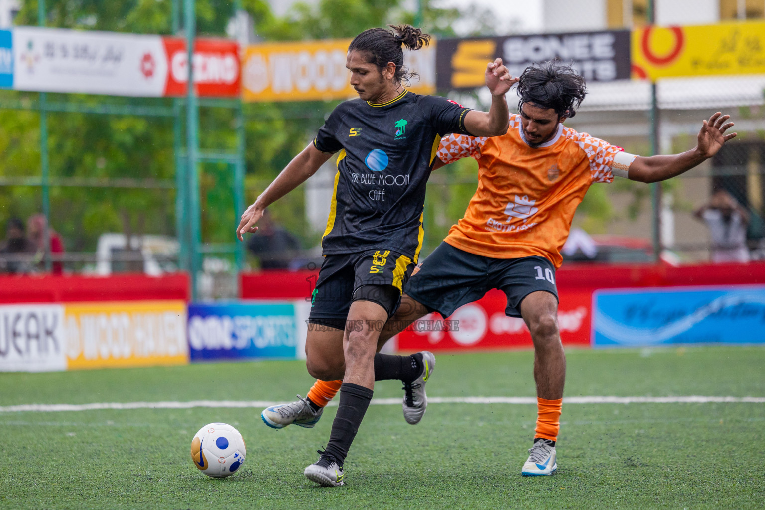 ADh Dhangethi vs ADh Hangnaameedhoo in Day 10 of Golden Futsal Challenge 2025 was held on Tuesday, 14th January 2025, in Hulhumale', Maldives Photos: Shuu Abdul Sattar / images.mv