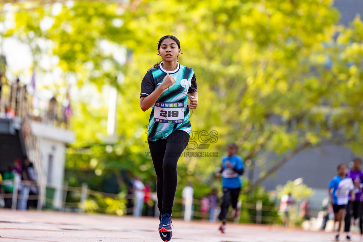 Day 1 of MWSC Interschool Athletics Championships 2024 held in Hulhumale Running Track, Hulhumale, Maldives on Saturday, 9th November 2024. 
Photos by: Ismail Thoriq, Hassan Simah / Images.mv