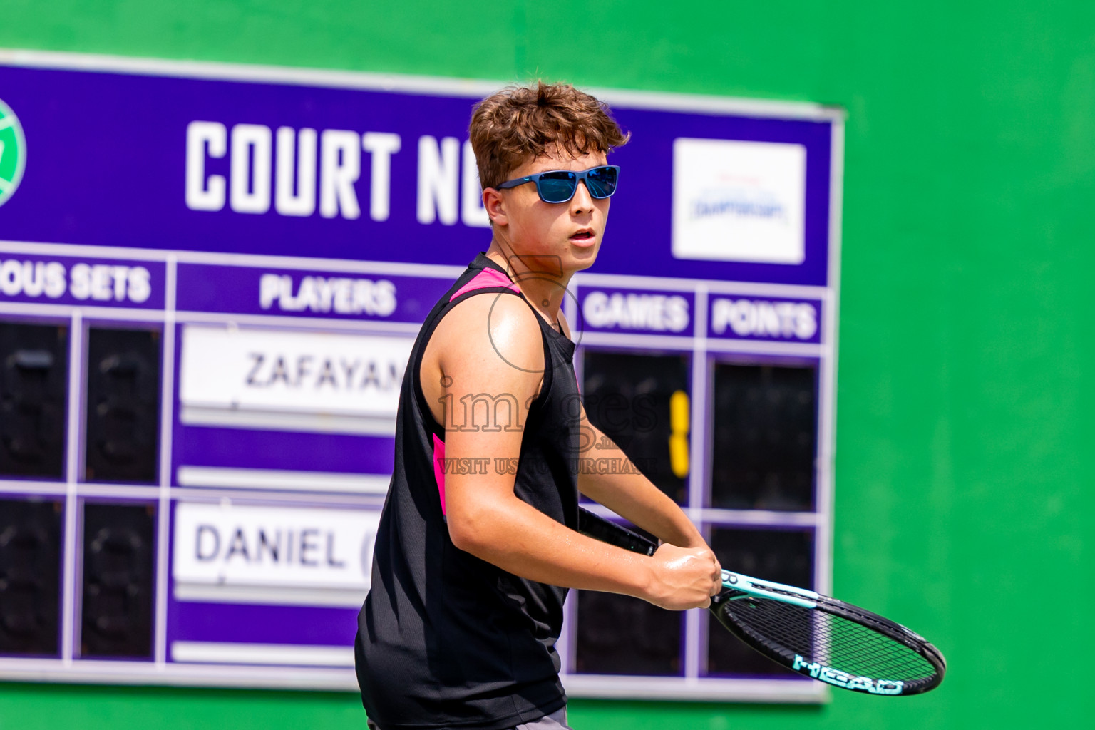 Day 4 of ATF Maldives Junior Open Tennis was held in Male' Tennis Court, Male', Maldives on Thursday, 12th December 2024. Photos: Nausham Waheed/ images.mv