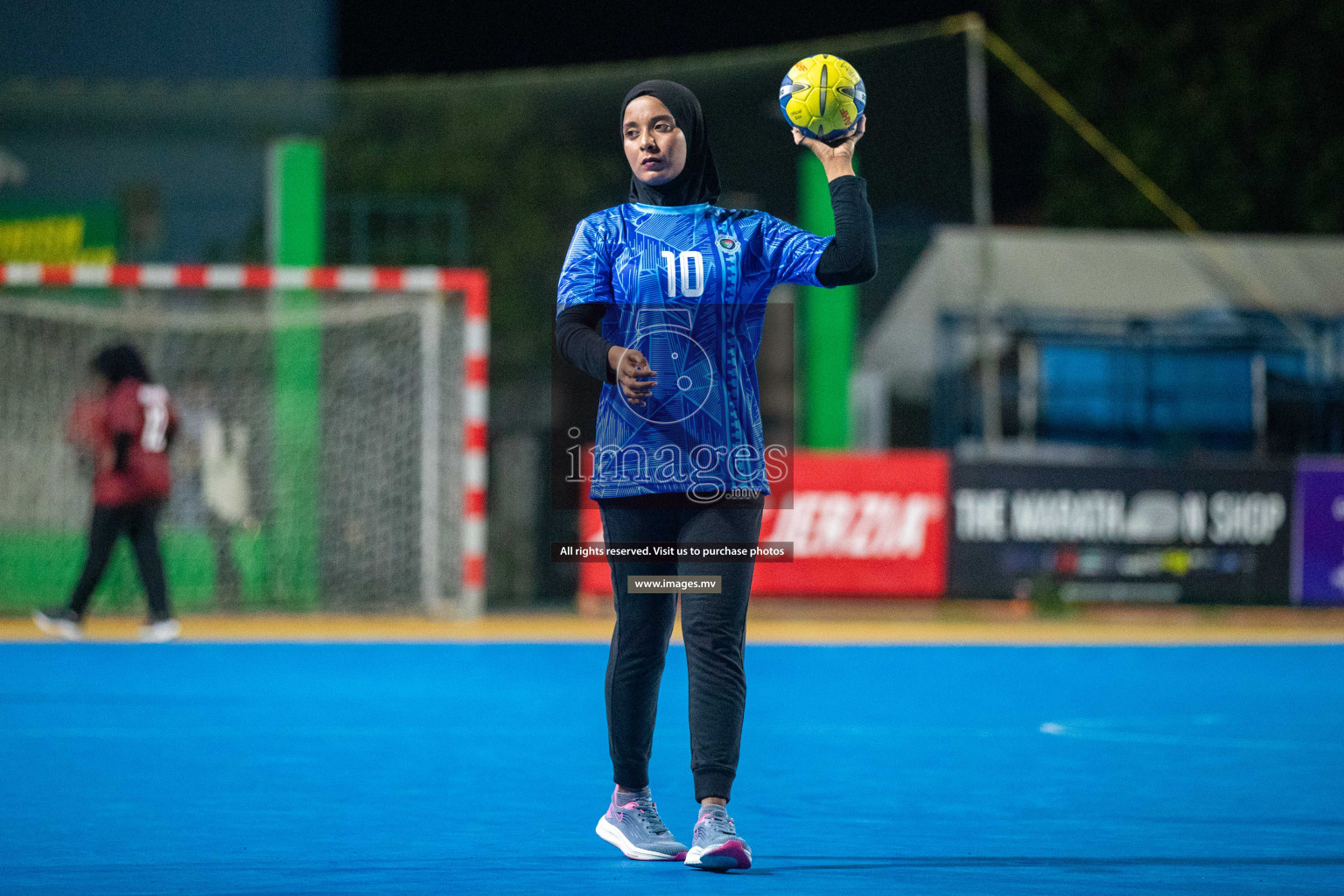 Day 2 of 6th MILO Handball Maldives Championship 2023, held in Handball ground, Male', Maldives on Friday, 21st May 2023 Photos: Nausham Waheed/ Images.mv