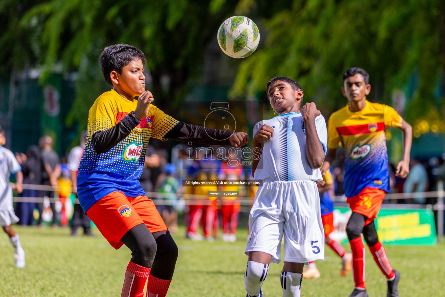 Day 1 of MILO Academy Championship 2023 (U12) was held in Henveiru Football Grounds, Male', Maldives, on Friday, 18th August 2023. 
Photos: Ismail Thoriq / images.mv