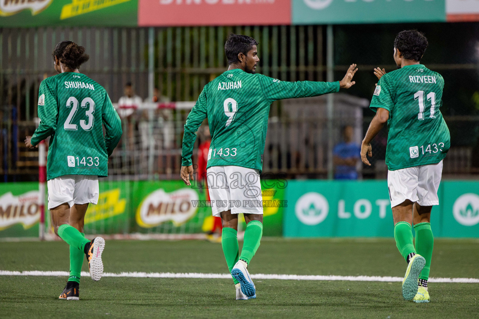 KHAARIJEE VS TEAM BADHAHI in Club Maldives Classic 2024 held in Rehendi Futsal Ground, Hulhumale', Maldives on Tuesday, 3rd September 2024. 
Photos: Nausham Waheed / images.mv