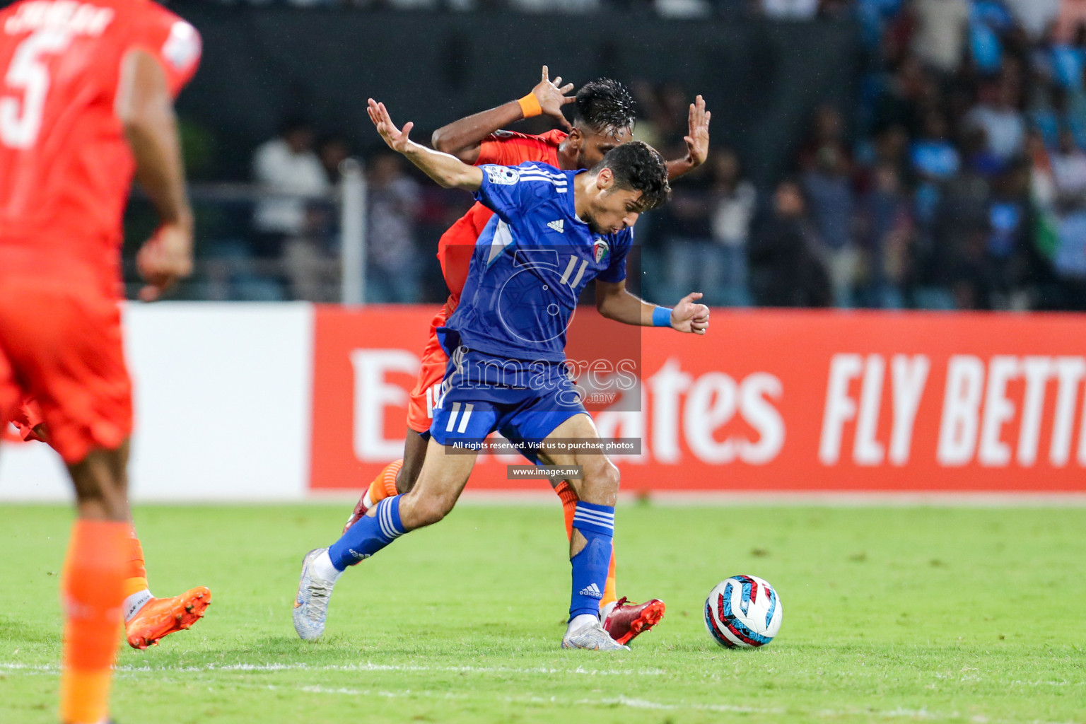 Kuwait vs India in the Final of SAFF Championship 2023 held in Sree Kanteerava Stadium, Bengaluru, India, on Tuesday, 4th July 2023. Photos: Nausham Waheed, Hassan Simah / images.mv