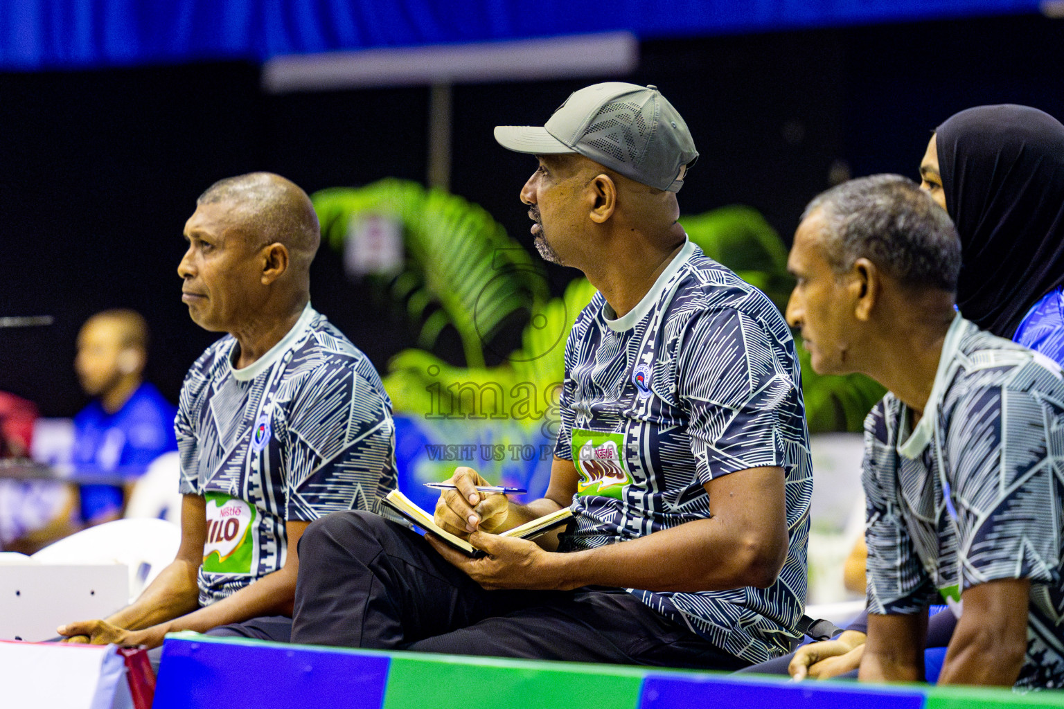 Police Club vs Club Wamco in the Final of Women's Division of National Volleyball League 2025 held in Male', Maldives on Sunday, 27th April 2025 at Social Center Indoor Hall Photos By: Nausham Waheed / images.mv
