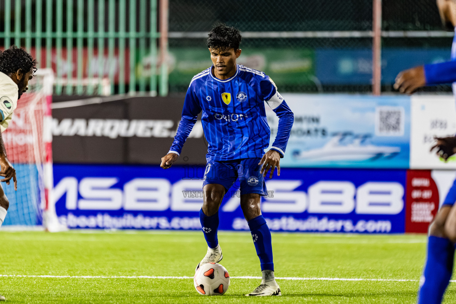 Team Naivaadhoo vs Mylo City Sports Club in Kings Cup of Club Maldives Cup 2025 held in Rehendi Futsal Ground, Hulhumale', Maldives on Monday, 1st September 2025. Photos: Areef, Yasna / images.mv