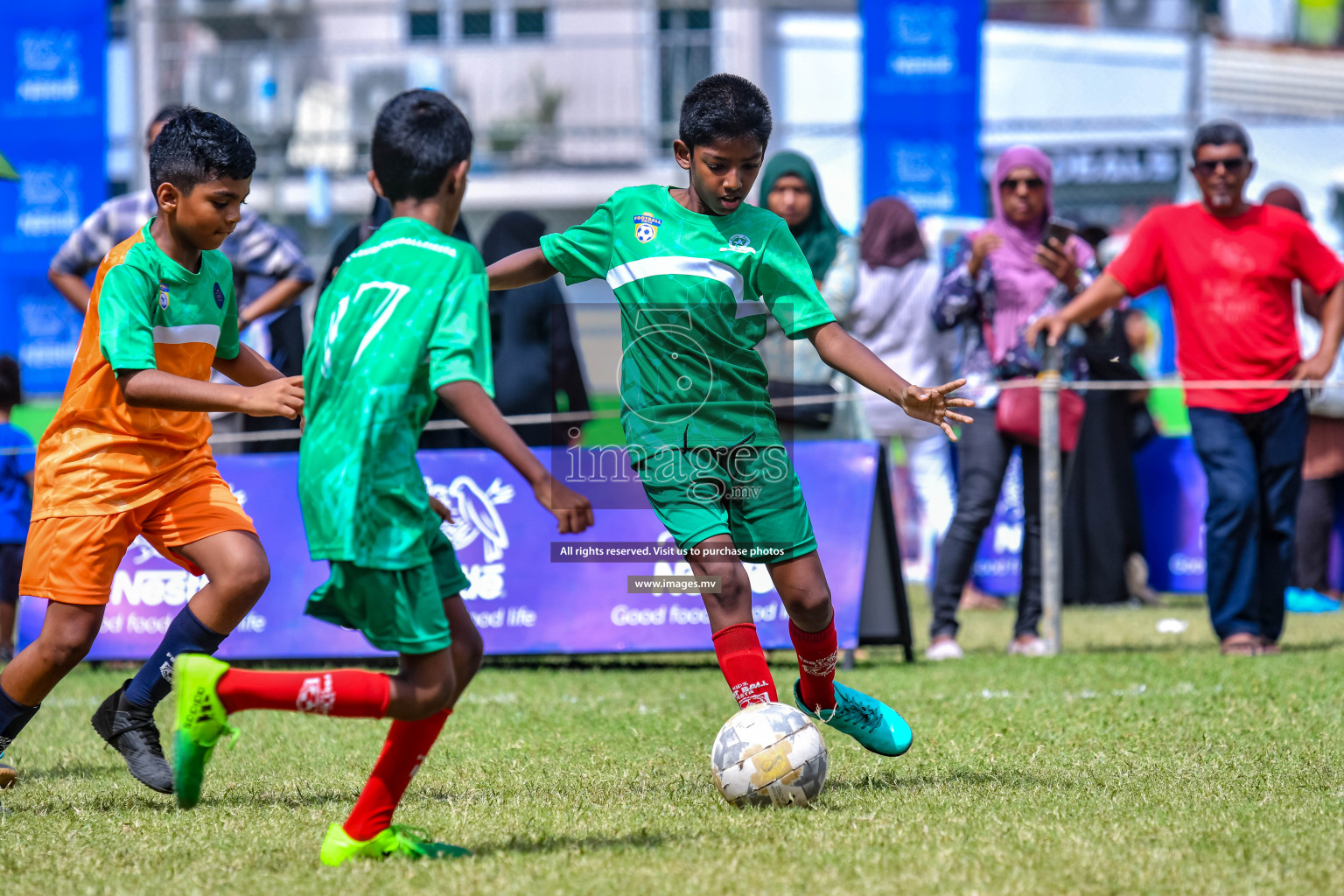 Day 3 of Milo Kids Football Fiesta 2022 was held in Male', Maldives on 21st October 2022. Photos: Nausham Waheed/ images.mv