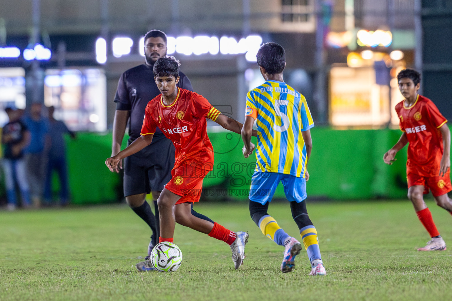 Dhivehi Youth League 2024 - Day 1. Matches held at Henveiru Stadium on 21st November 2024 , Thursday. Photos: Shuu Abdul Sattar/ Images.mv