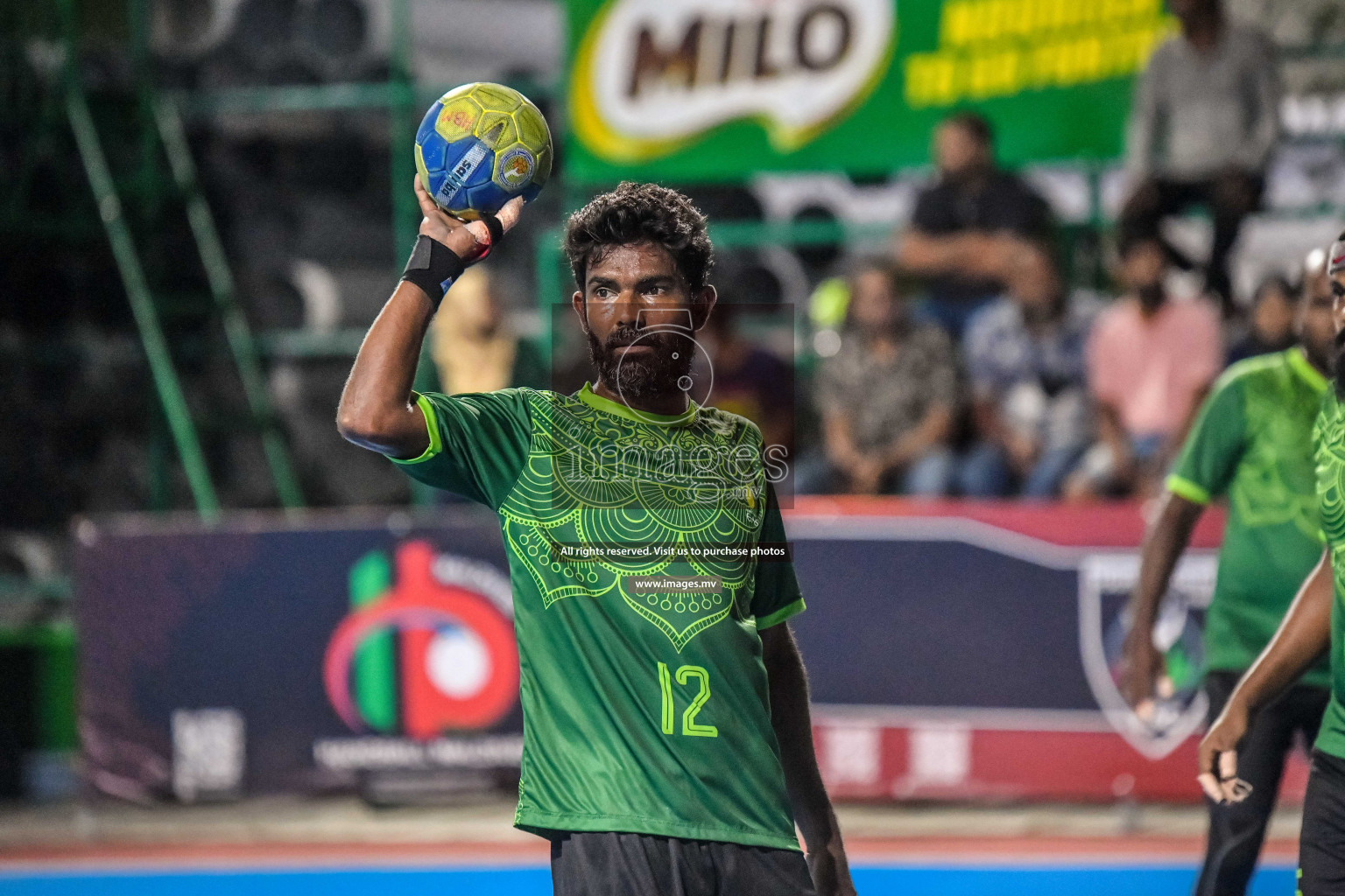 Day 7 of MILO 6th Inter Office Handball Tournament 2022 Photos by Nausham waheed