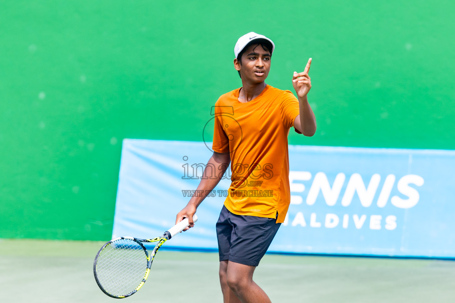 Day 5 of ATF Maldives Junior Open Tennis was held in Male' Tennis Court, Male', Maldives on Monday, 16th December 2024. Photos: Nausham Waheed/ images.mv