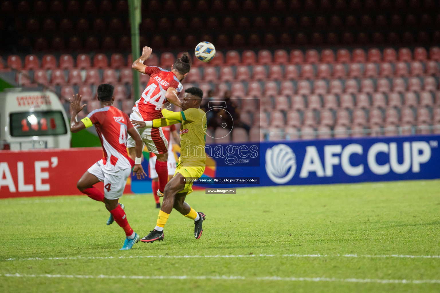 AFC Cup 2021 - Bashundhara Kings vs Maziya SRC in Male', Maldives on 18 August 2021.