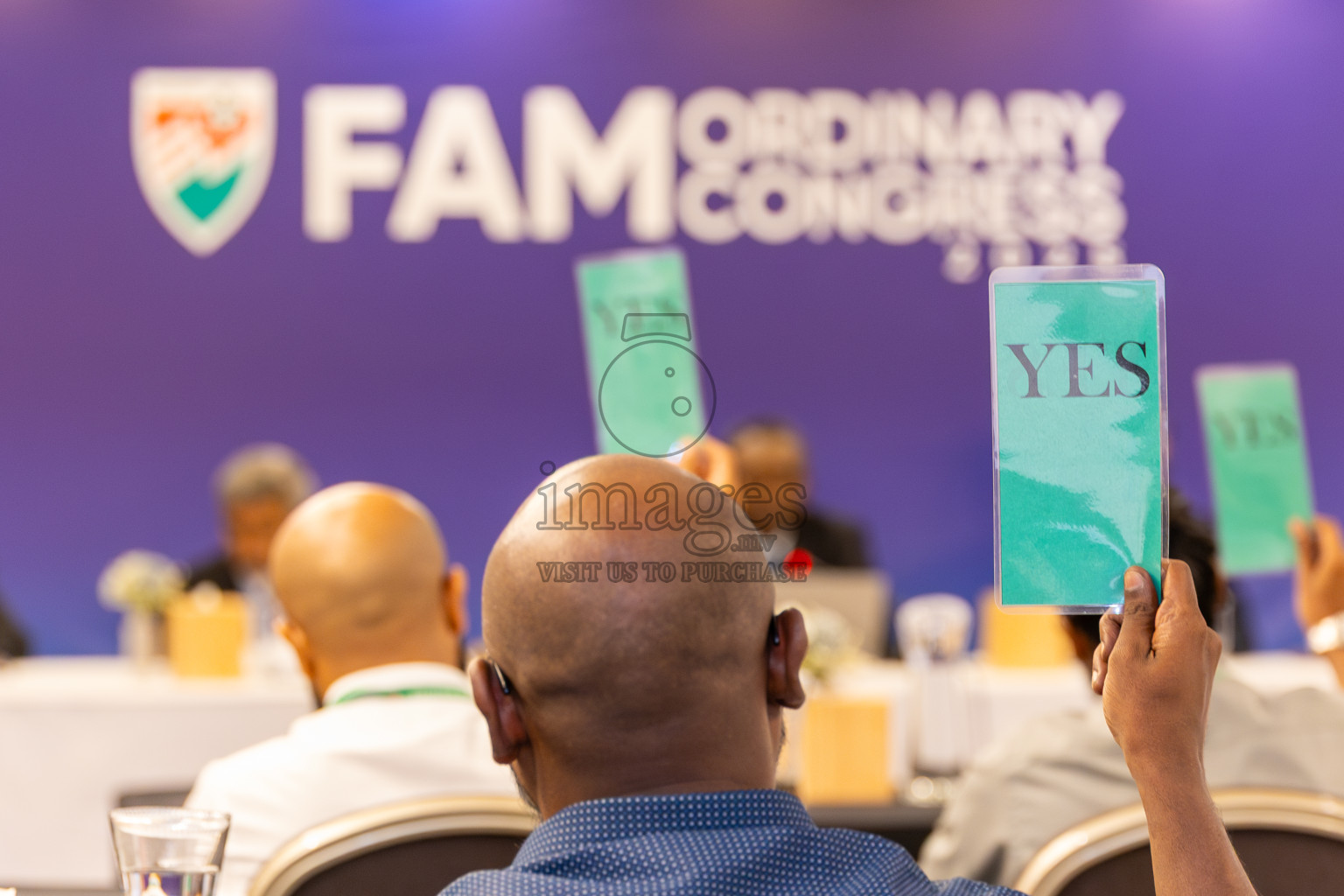 FAM Ordinary Congress 2025 was held on Friday, 27th June 2025, at Meerumaa in Male', Maldives
Photos: Ismail Thoriq / images.mv