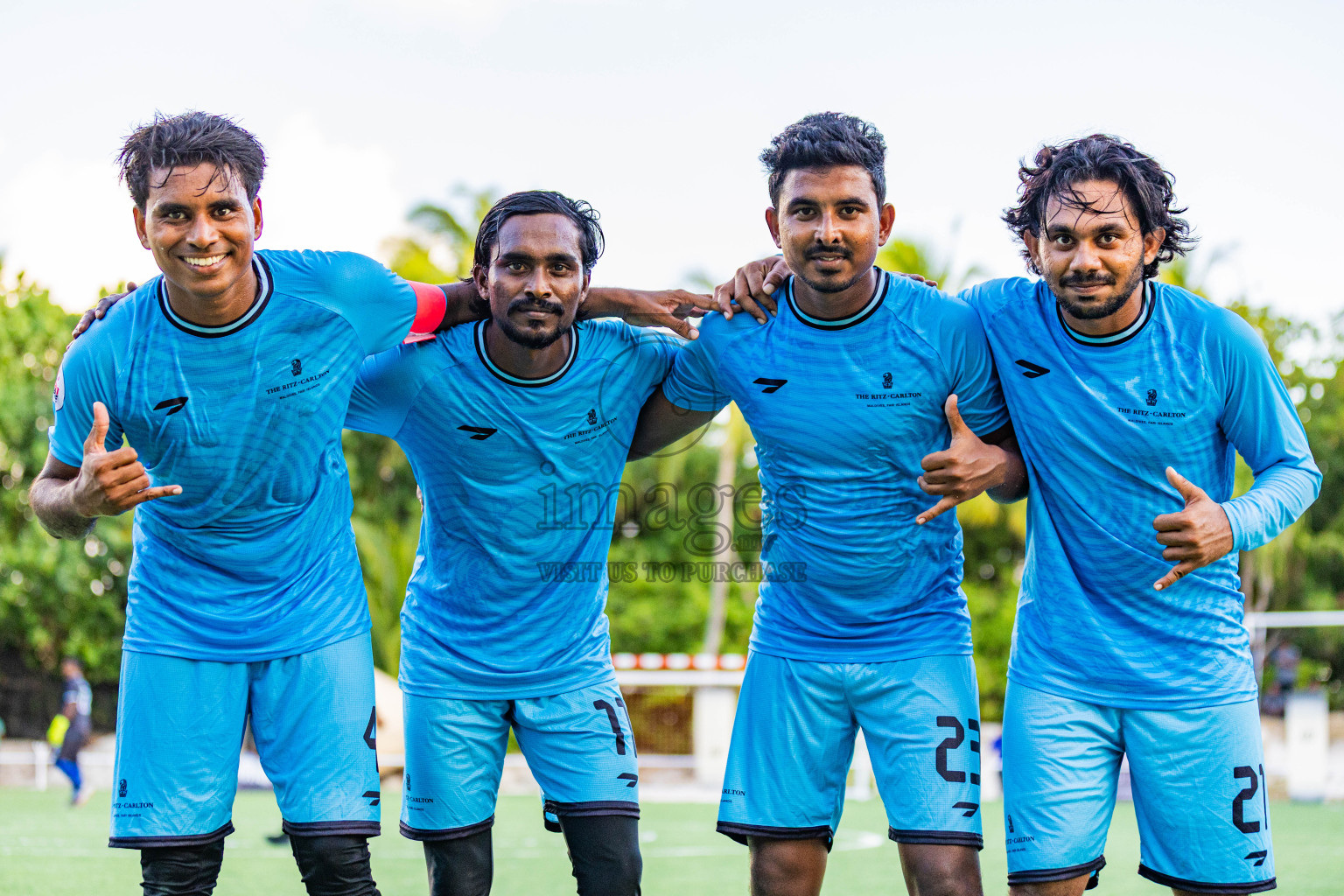 The Ritz Carlton vs Huvafen Fushi in Resort League 2025 (North Male Zone) day 17 was held on Friday, 19th September 2025 in One And Only Reethi Rah Maldives Resort, Photos: Areef Adam / images.mv