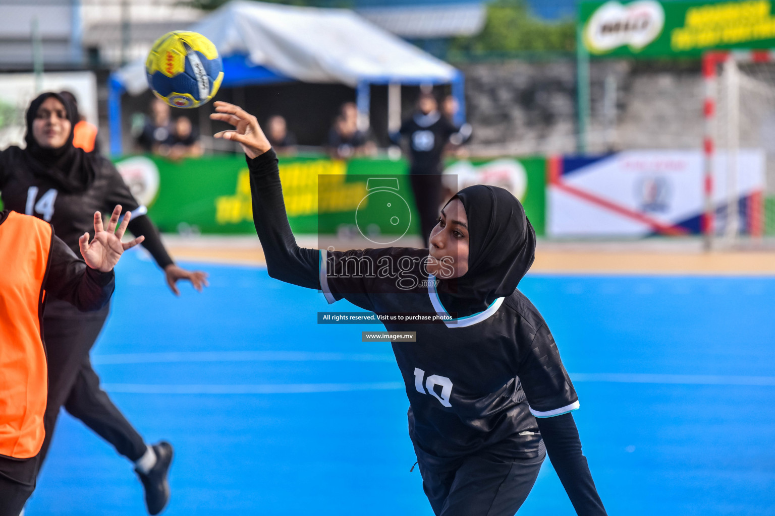 Day 8 of Milo 6th Inter Office Handball Tournament 2022 - Photos by Nausham Waheed