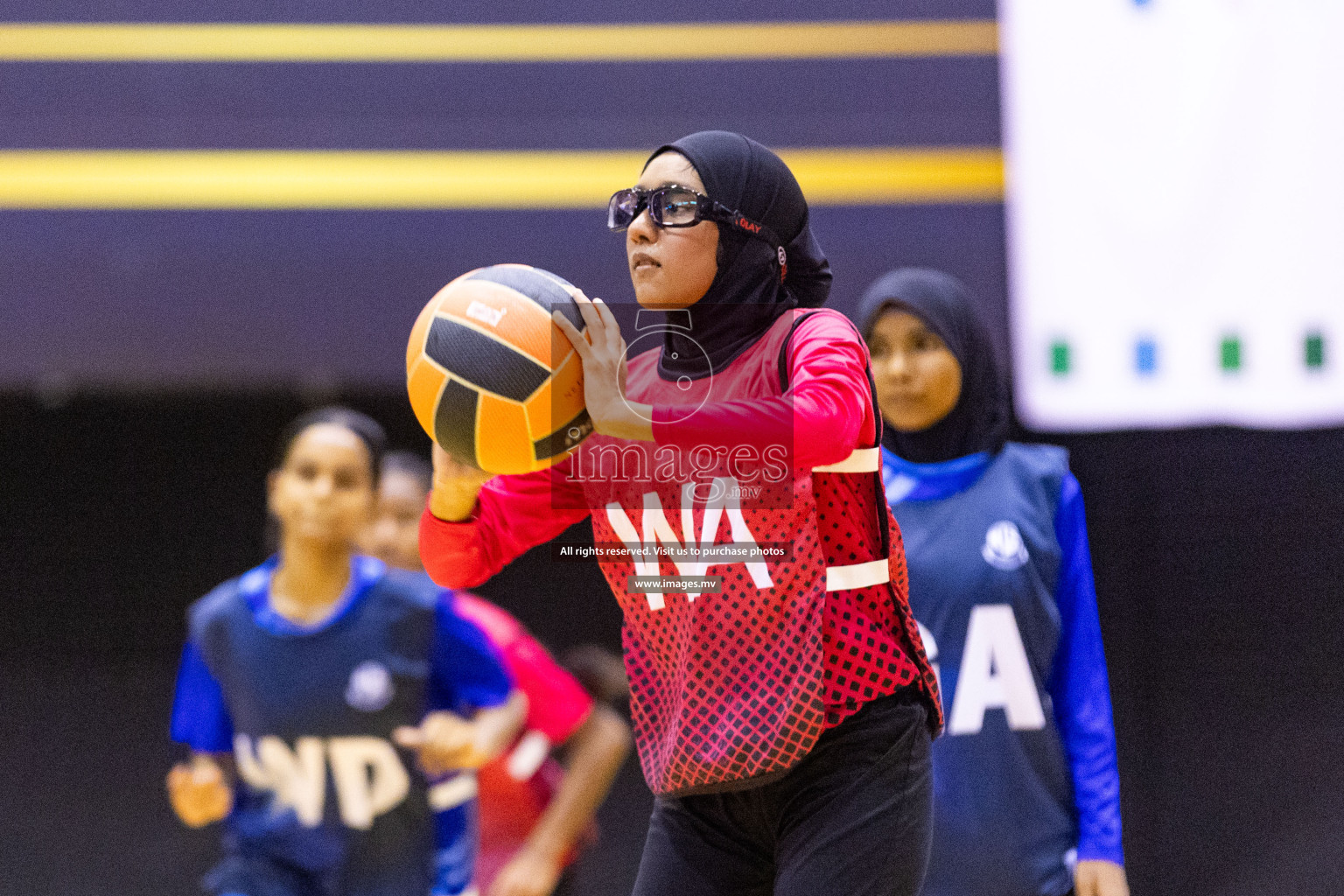 Day5 of 24th Interschool Netball Tournament 2023 was held in Social Center, Male', Maldives on 31st October 2023. Photos: Nausham Waheed / images.mv