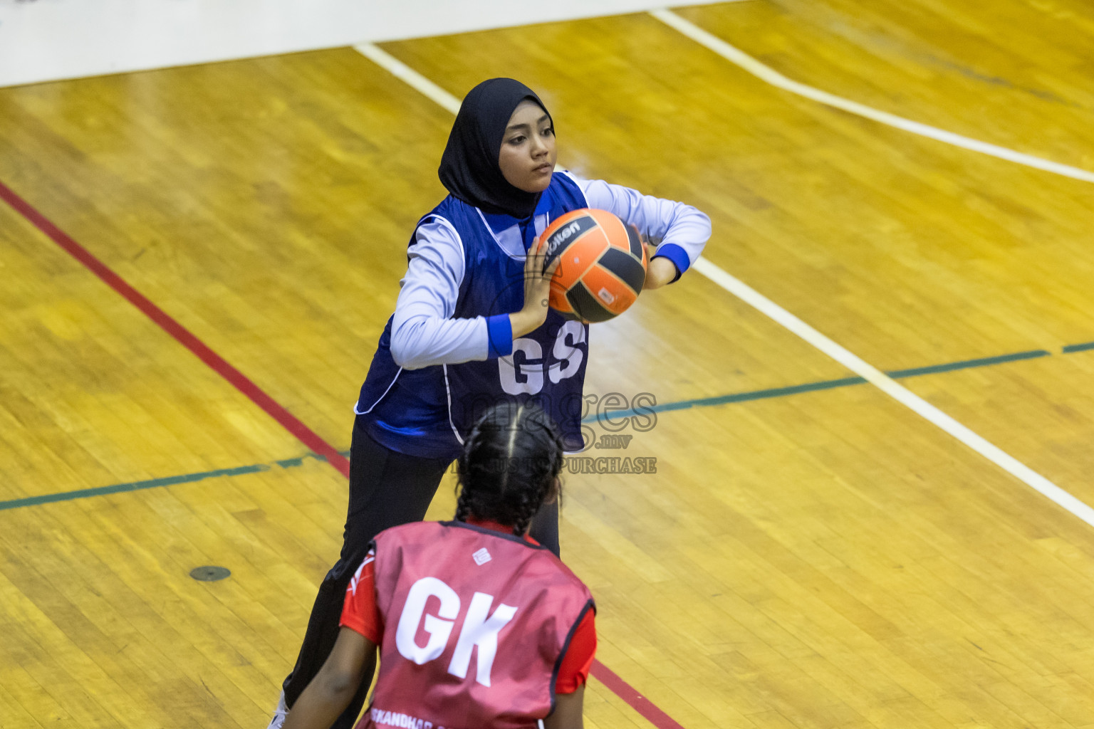 Day 8 of 25th Inter-School Netball Tournament was held in Social Center at Male', Maldives on Sunday, 18th August 2024.