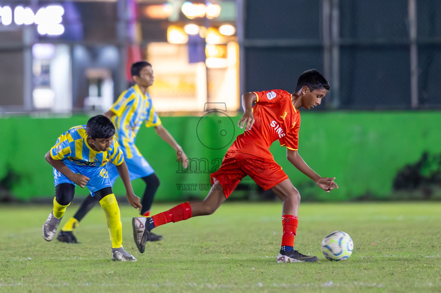 Dhivehi Youth League 2024 - Day 1. Matches held at Henveiru Stadium on 21st November 2024 , Thursday. Photos: Shuu Abdul Sattar/ Images.mv