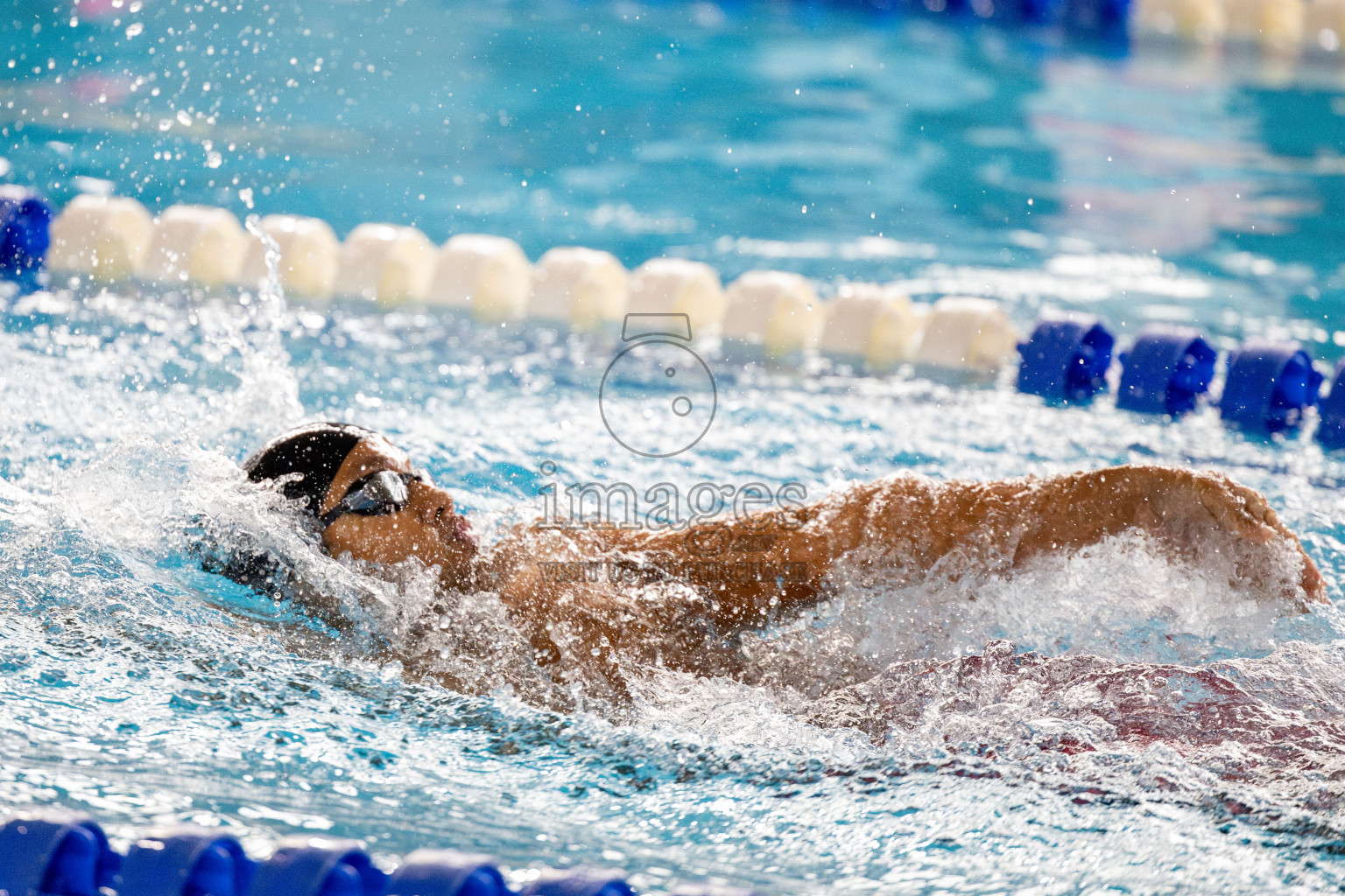 Day 4 of National Swimming Competition 2024 held in Hulhumale', Maldives on Monday, 16th December 2024. 
Photos: Hassan Simah / images.mv