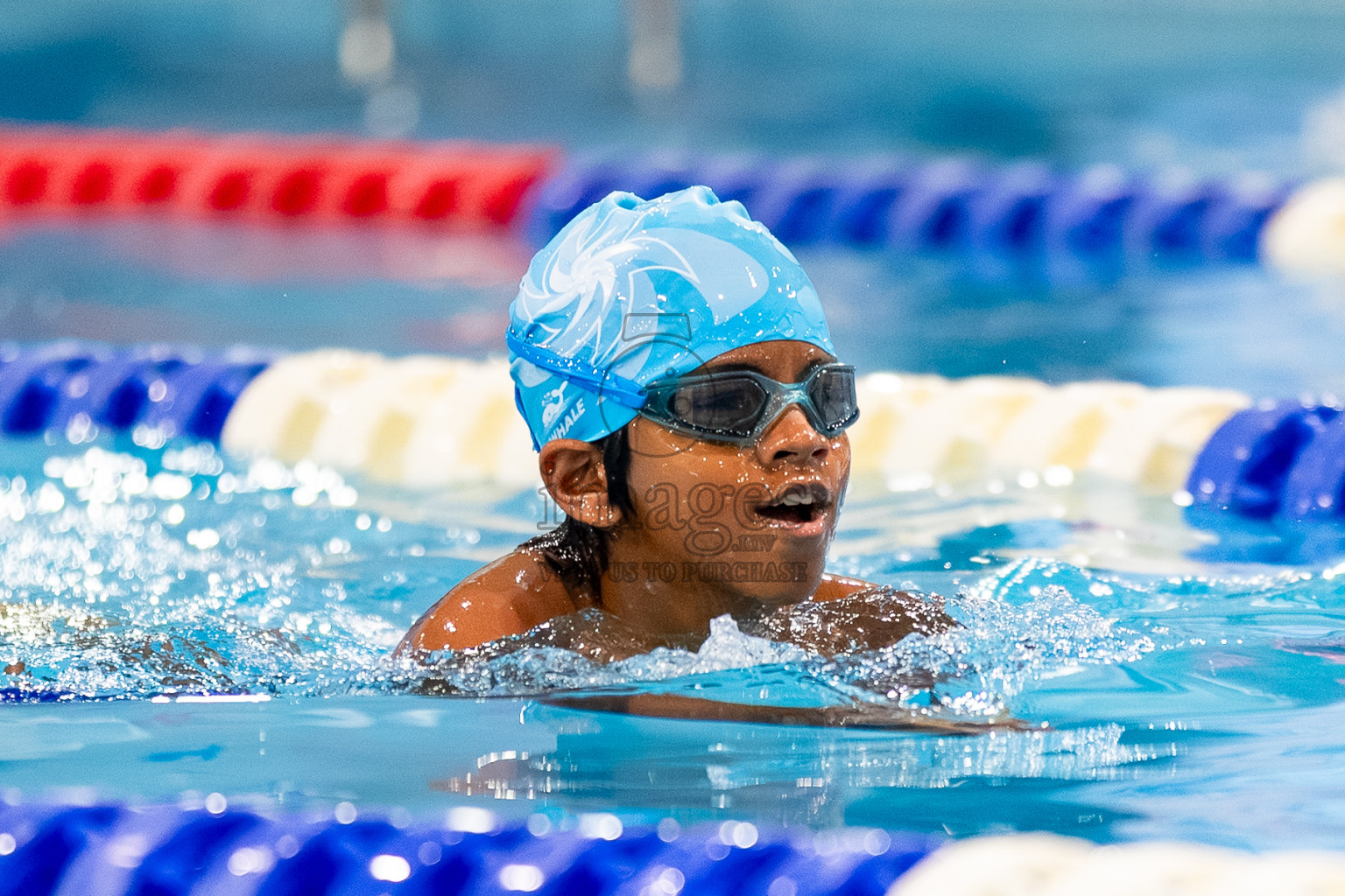 Day 2 of BML 6th National Kids Swimming Kids Festival 2025 held in Hulhumale', Maldives on Tuesday, 4th November 2024. Photos: Mohamed Mahfooz Moosa / images.mv