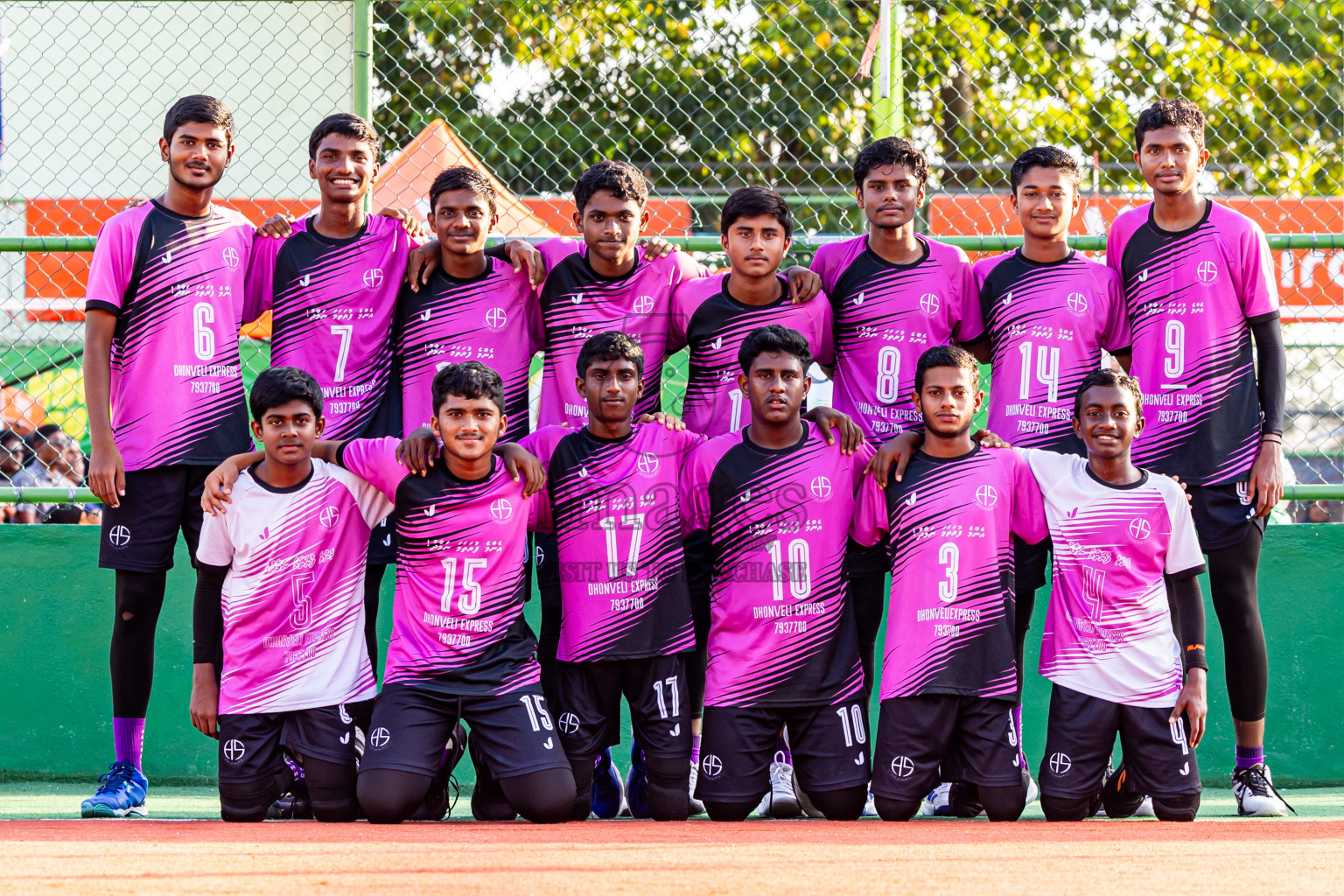 Day 13 of Interschool Volleyball Tournament 2024 was held in Ekuveni Volleyball Court at Male', Maldives on Thursday, 5th December 2024. Photos: Nausham Waheed / images.mv