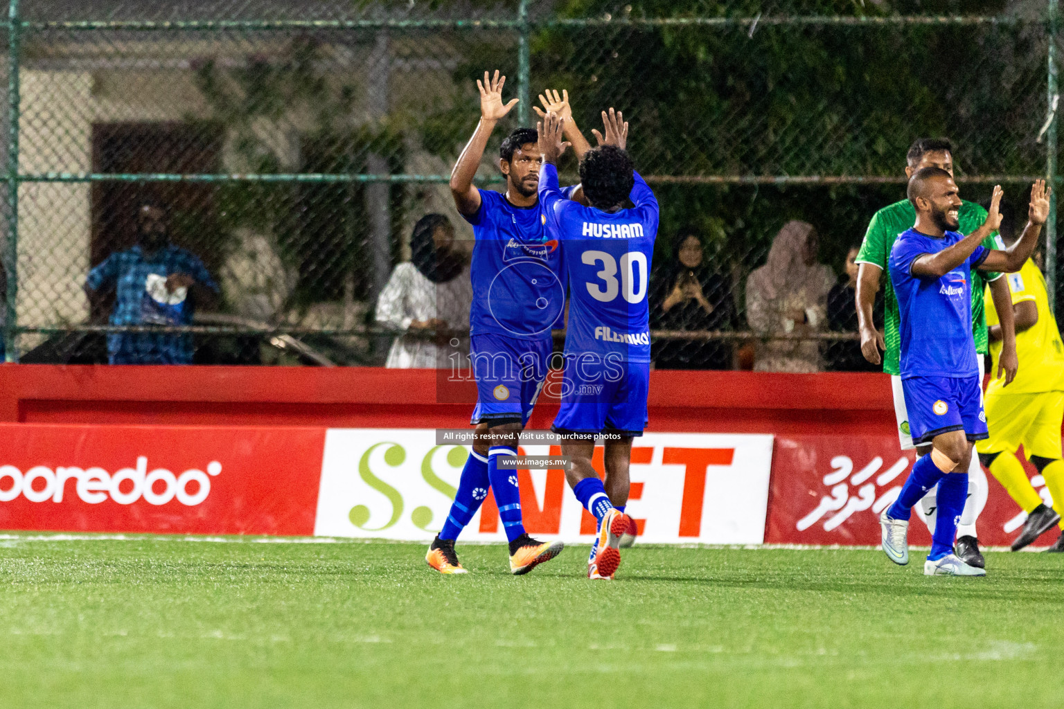 HA. Filladhoo vs HA. Thakandhoo in Day 6 of Golden Futsal Challenge 2023 on 10 February 2023 in Hulhumale, Male, Maldives