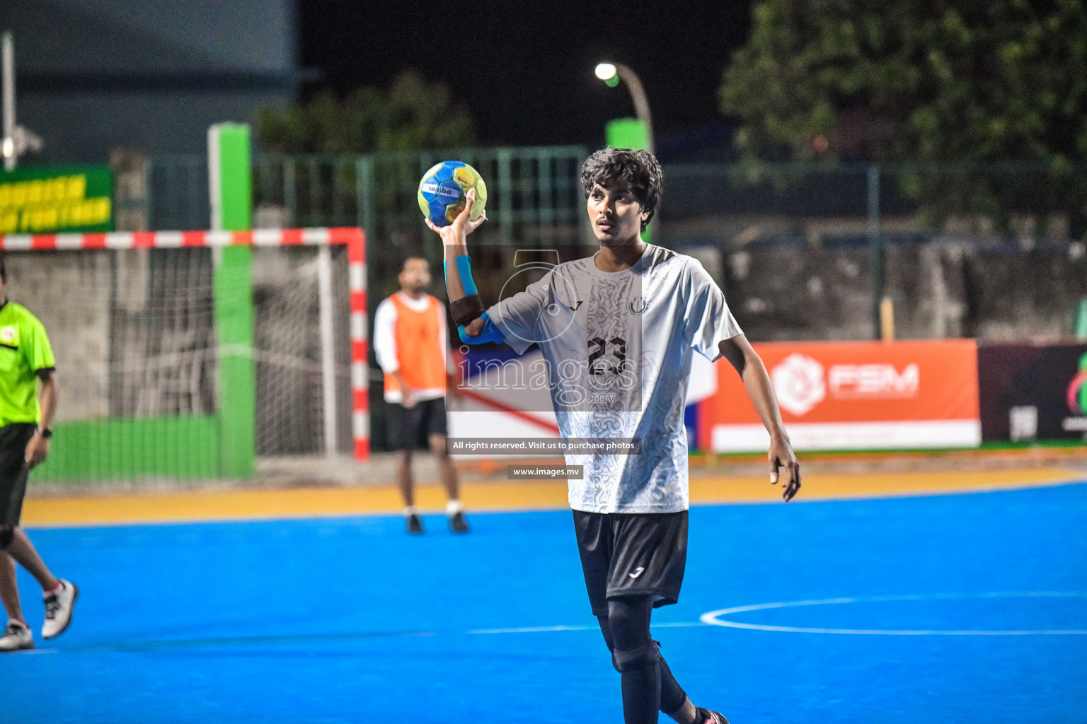 Day 12 of Milo 6th Inter Office Handball Tournament 2022 - Photos by Nausham Waheed