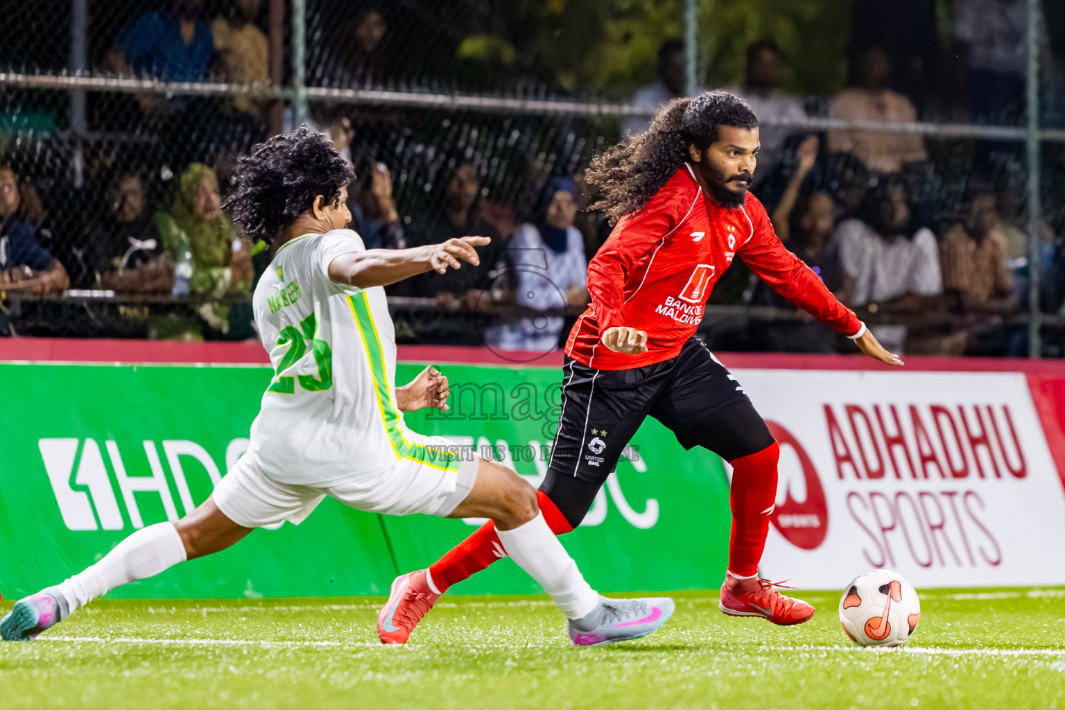BML vs GRC in Day 6 of Club Maldives Cup 2025 was held in Rehendhi Futsal Ground, Hulhumale', Maldives on Saturday, 4th October 2025. Photos: Nausham Waheed / images.mv