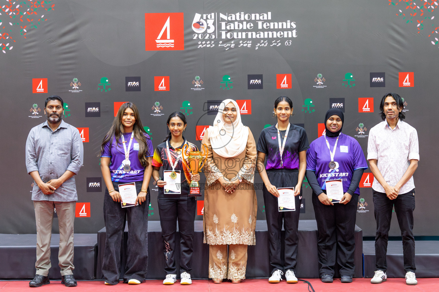 Day 6 of BML 63rd National Table Tennis Tournament 2025 was held on Saturday, 30th August 2025 in Male' TT Hall, Male', Maldives.
Photos: Ismail Thoriq / images.mv