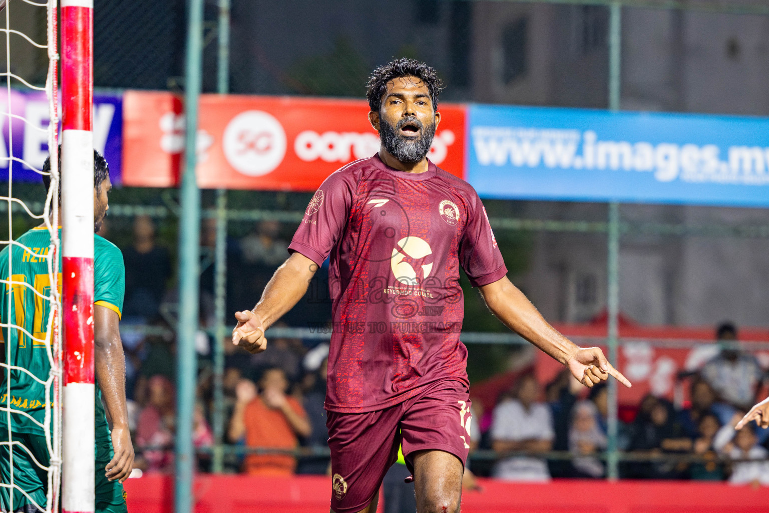V Keyodhoo vs Adh Mandhoo in Zone round Day 27 of Golden Futsal Challenge 2025 was held on Friday , 31st January 2025, in Hulhumale', Maldives. Photos: Nausham Waheed / images.mv