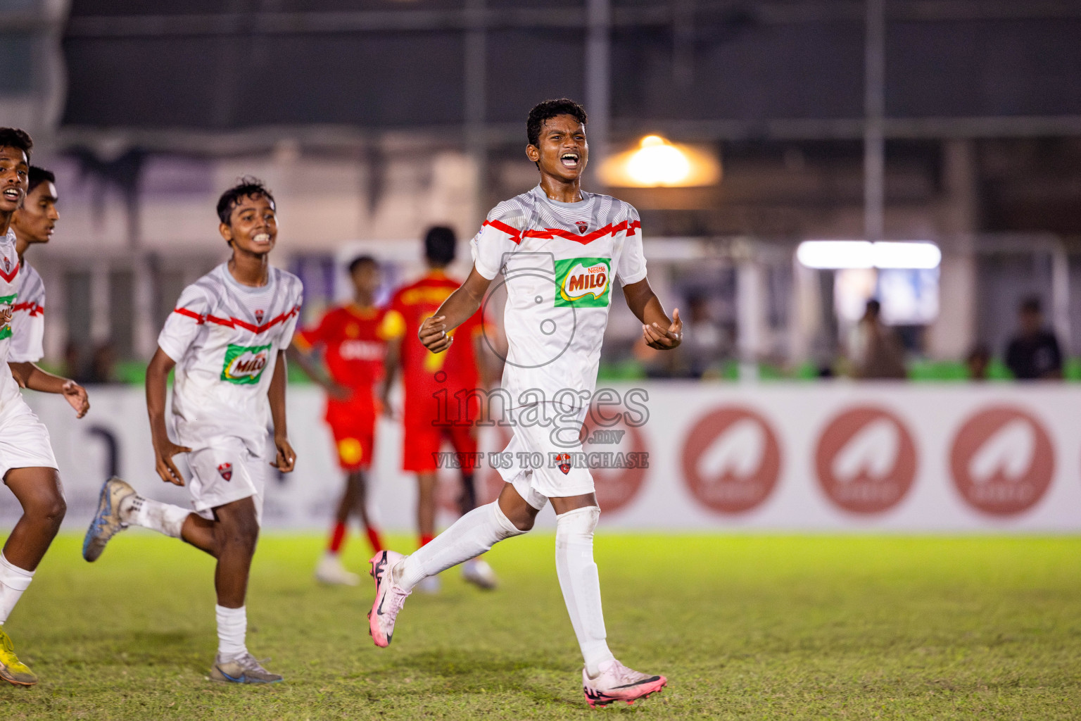 Under 14 Victory vs TC on day 3 of Dhivehi Youth League 2024 held at Henveiru Stadium on Saturday, 23rd November 2024. Photos: Nausham Waheed/ Images.mv