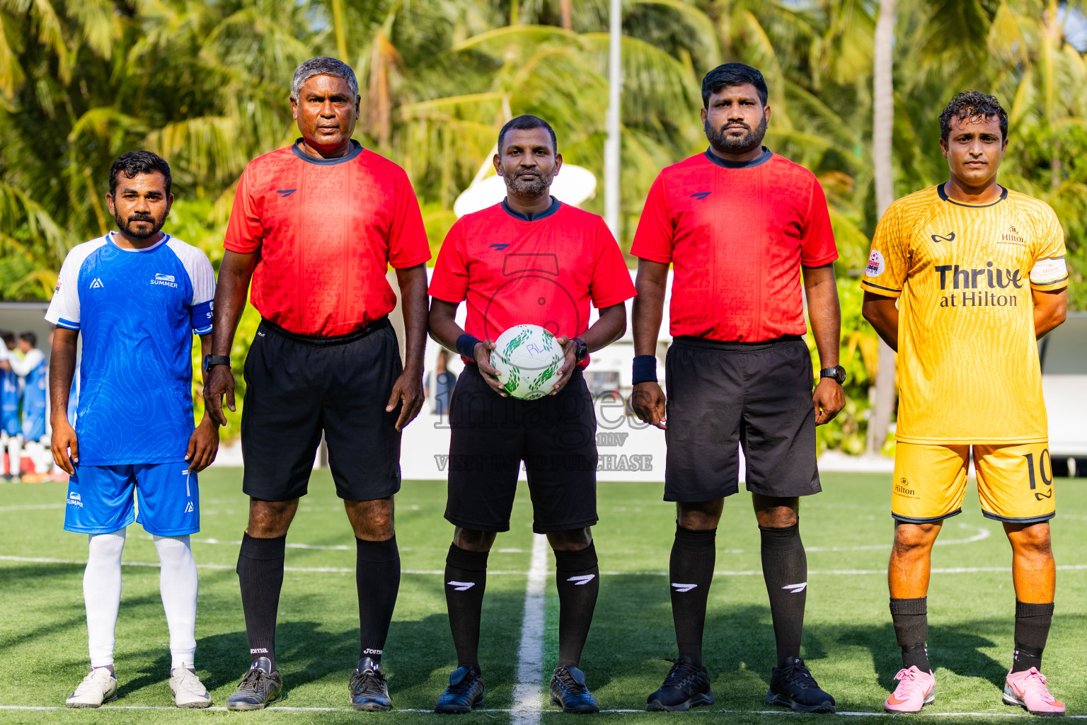 Summer Island Resort vs Hilton Amingiri in Resort League 2025 (North Male Zone) day 11 was held on Saturday, 13th September 2025 in One And Only Reethi Rah Maldives Resort, Photos: Areef Adam / images.mv