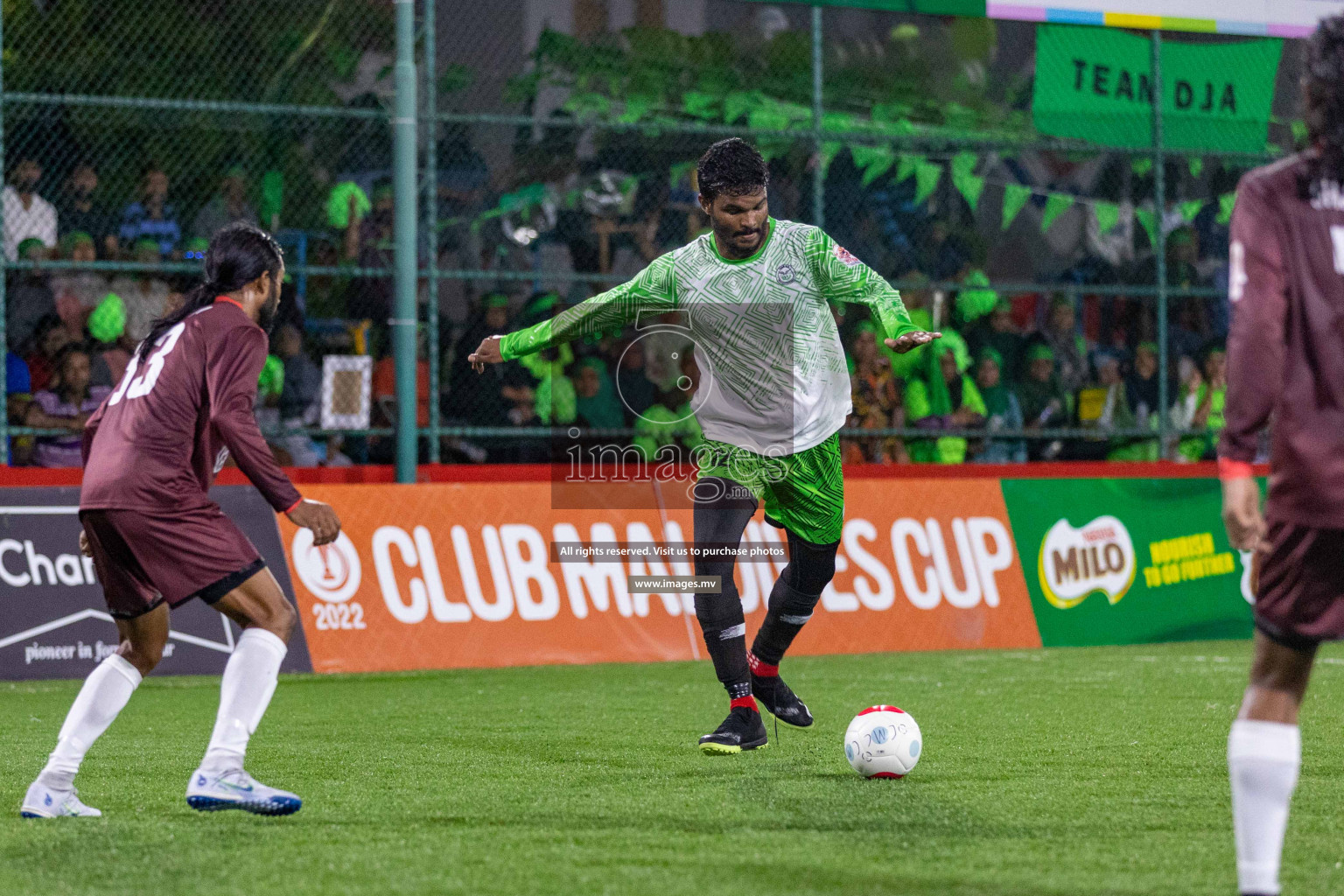 Trade Club vs Team DJA in Club Maldives Cup 2022 was held in Hulhumale', Maldives on Friday, 14th October 2022. Photos: Ismail Thoriq/ images.mv