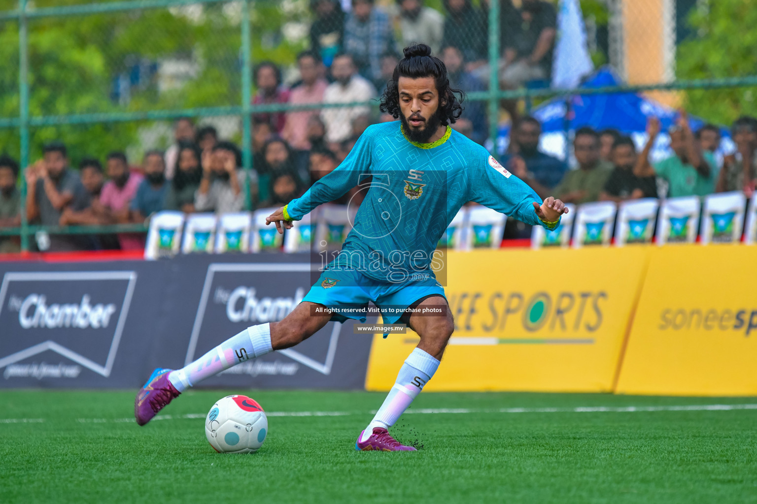 WAMCO vs TEAM MTCC in Club Maldives Cup 2022 was held in Hulhumale', Maldives on Saturday, 8th October 2022. Photos: Nausham Waheed / images.mv