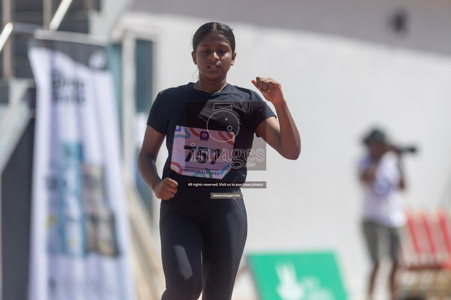 Day three of Inter School Athletics Championship 2023 was held at Hulhumale' Running Track at Hulhumale', Maldives on Tuesday, 16th May 2023. Photos: Shuu / Images.mv