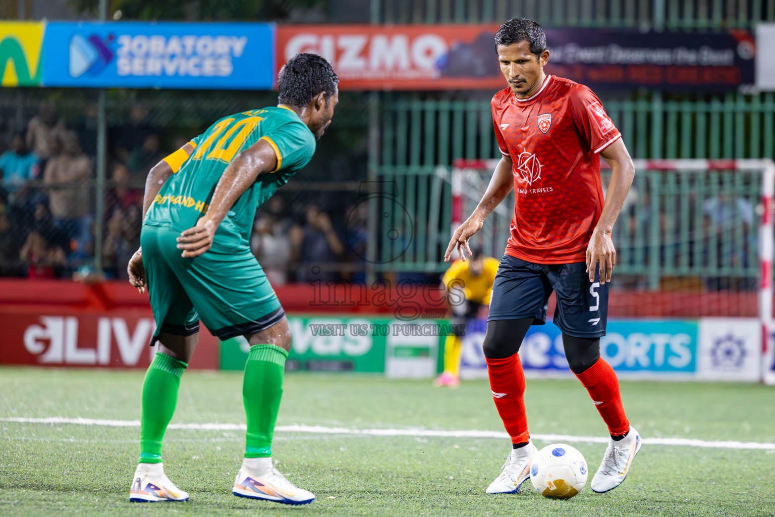 ADh Omadhoo vs ADh Mahibadhoo in Alifu Dhaalu Atoll Final on Day 23 of Golden Futsal Challenge 2025 was held on Monday , 27th January 2025, in Hulhumale', Maldives.
Photos: Ismail Thoriq / images.mv
