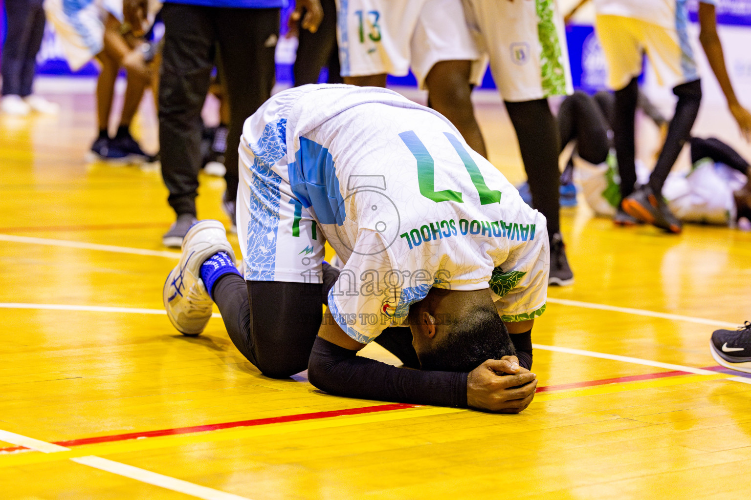 Finals of Interschool Volleyball Tournament 2024 was held in Social Center at Male', Maldives on Friday, 6th December 2024. Photos: Nausham Waheed / images.mv