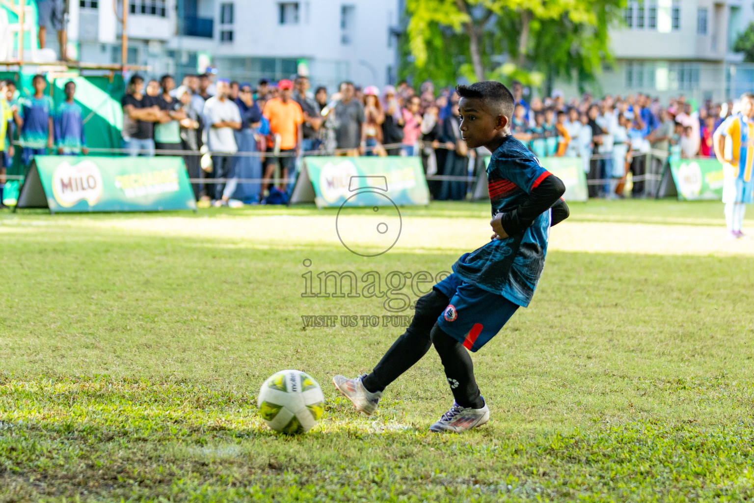 Day 3 of MILO Academy Championship 2025 (U-12) was held at Henveiru Stadium in Male', Maldives on Saturday, 3rd May 2025. 
Photos: Hassan Simah  / images.mv