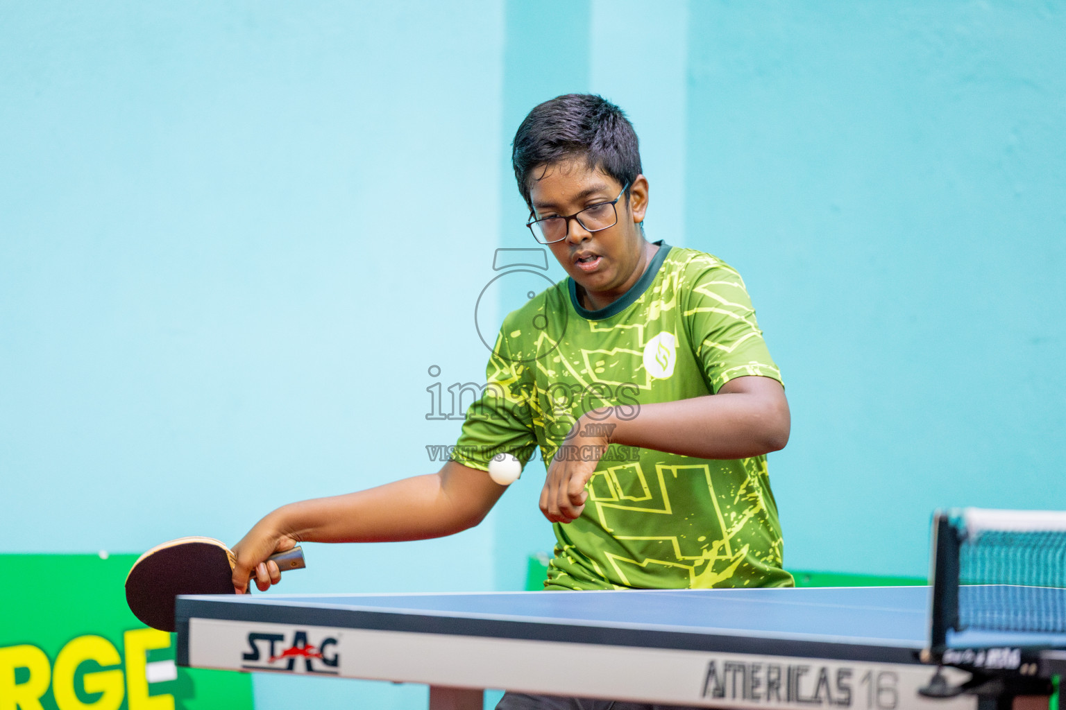 Day 5 of Interschool Table Tennis Tournament 2025 held at Male' TT Hall, Male', Maldives on Monday, 19th May 2025.
Photos By: Ismail Thoriq / images.mv