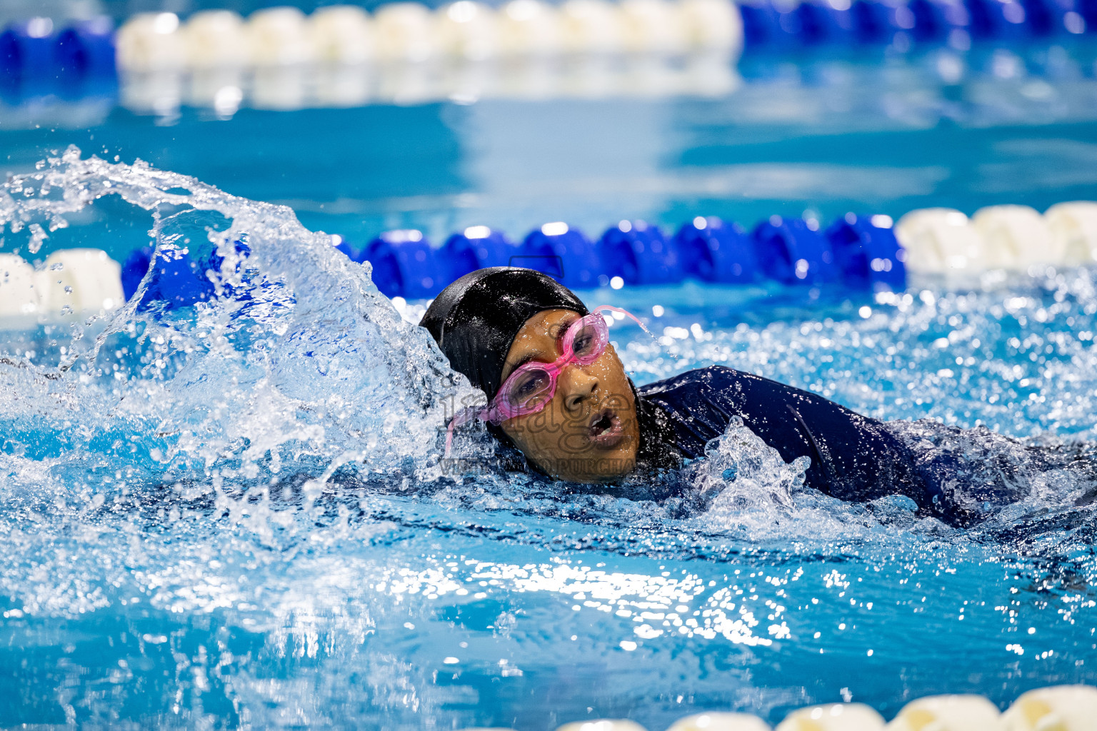 Day 5 of BML 21st Interschool Swimming Competition 2025 was held in Hulhumale' Swimming Pool, Hulhumale', Maldives on Wednesday, 15th October 2025. 
Photos: Hassan Simah / images.mv